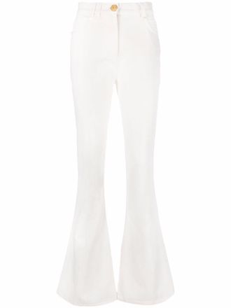 Balmain High waist jeans - Wit
