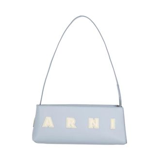 Marni Shoulder Bags, female, Blue, Size: ONE SIZE Museo Baguette
