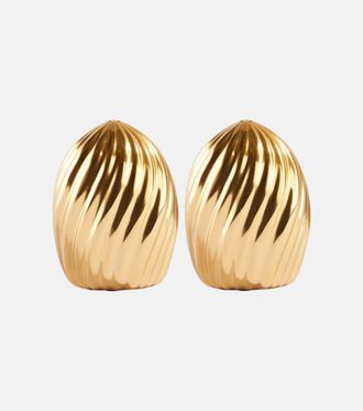 L'OBJET Saliera e pepiera Ripple Spice Jewels