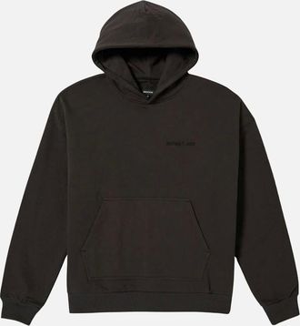 Brixton Mens Brixton Mens Embroidered Heavyweight Oversized Hoodie - Black - Size: 38