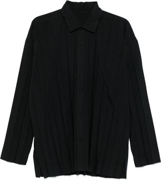 Homme Plissé Issey Miyake Camicia Edge - Nero