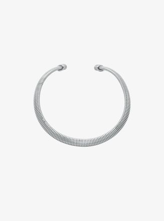 Michael Kors Precious Metal-Plated Brass Pav&eacute; Collar Necklace