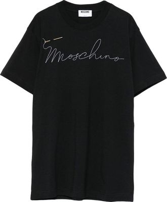 Moschino T Shirt With Logo