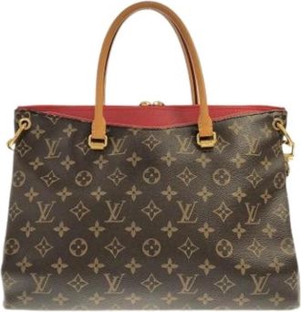 Louis Vuitton Pre-owned Vintage Canvas Tote Bag - Dames - Vintage Shopper - Bruin - ONE Size - Vintage