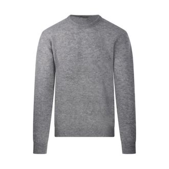 Altea Jersey de cuello redondo de Merino - Knitwear - Hombre - Gris - XL