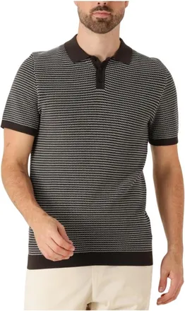 Drykorn Triton Polo - Heren - Polos - Bruin - L - Katoen - Tops