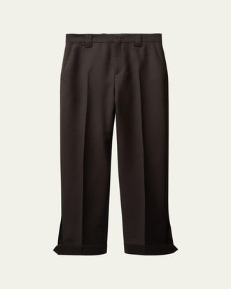 Versace Mens Straight-Leg Formal Pants