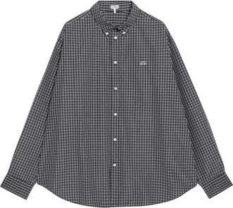 Loewe Shirt - Heren - Casual Overhemden - Zwart - XL - Overhemden