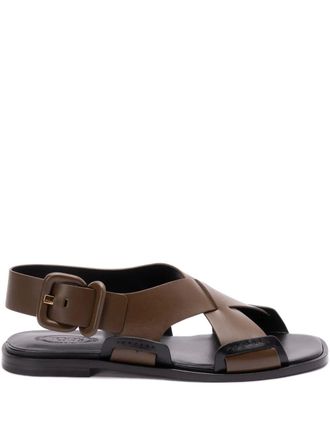 Tod's Leren sandalen - Bruin