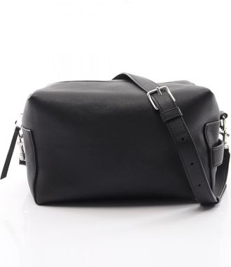 Celine Black Leather Handbag Shoulder Bag (Pre-Owned)