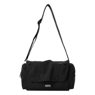 Generic Cymwer Casual Nylon Crossbody Bags Multi-pocket Sports Bag for Women Travel (Black)