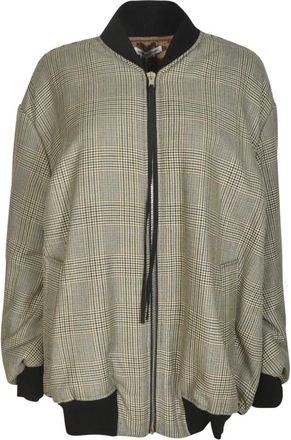 Alessandro Vigilante Beige Jassen voor Mannen - Dames - Bomber jackets - Beige - XS - Jassen