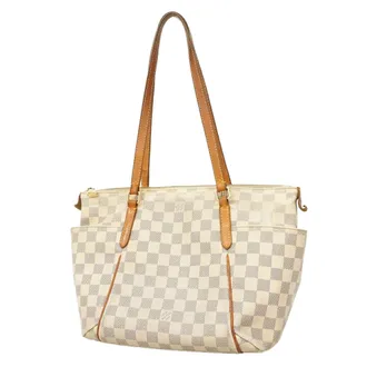 Louis Vuitton White Tote Bag (Pre-Owned)