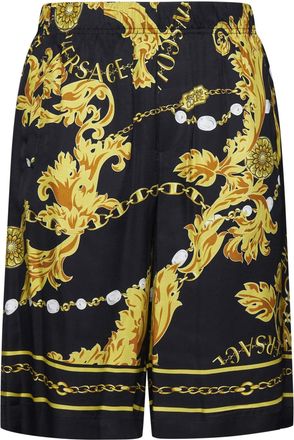 Versace Jeans Couture Chain Couture Bermuda Shorts