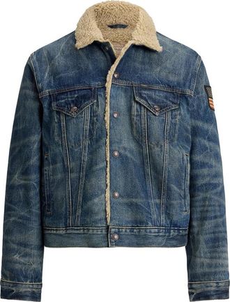 Ralph Lauren Fleece-lined Denim Trucker Jacket