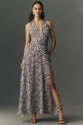 Bardot Oskar Halter-Neck Maxi Dress