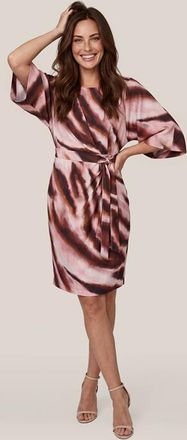 Mart Visser Milan Print Jurk Roze / Bruin