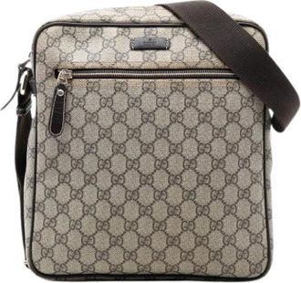 Gucci Pre-owned Cross Body Bags, female, Brown, Size: ONE SIZE Pre-owned Crossbody Bag