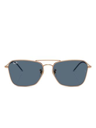 Ray-Ban Occhiali da sole con montatura stile pilota - Oro