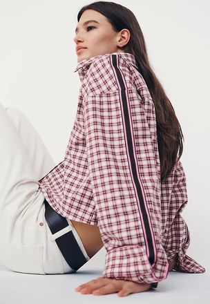 Maeve Cropped Buttondown Shirt
