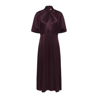 Soaked In Luxury Dames, Jurken, Bruin, Maat: XS