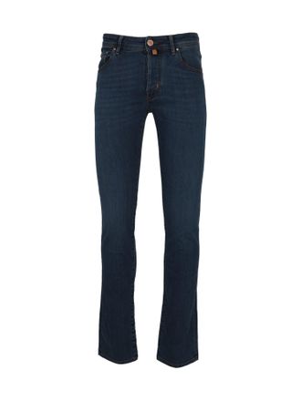 Jacob Cohen Pantal&oacute;n Jacob Cohen de 5 piezas, corte ajustado, Nick