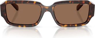 Vogue Sunglasses Vo5693 Su W65673 Dark Brown/Dark Brown Womens