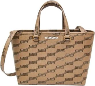 Balenciaga Pre-owned Signature Small Tote 702699 - Pre-owned - Mujer - Marr&oacute;n - ONE SIZE