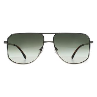 Lacoste Aviator Heren Zilver Grijs Gradi&euml;nt L249SE