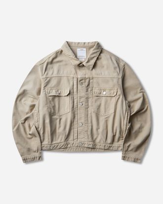 Visvim Men s 101XX JKT G.Cords Beige