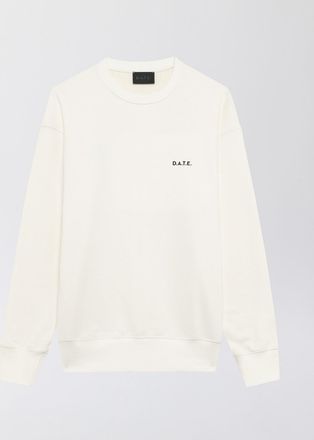 D.A.T.E. sweatshirt basic ivory