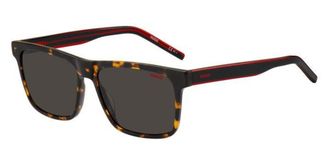 HUGO BOSS HG 1242/S O63/IR Mens Sunglasses Tortoiseshell Size 56