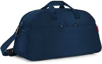 Reisenthel Reisetasche REISENTHEL Overnighter, Damen, Gr. B/H/T: 70cm x 38cm x 29cm, blau (dunkelblau), Polyester, Taschen Reisetasche