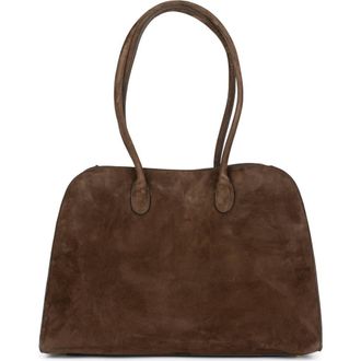 Jeffrey Campbell Cincinnati Satchel in Brown Suede at Nordstrom