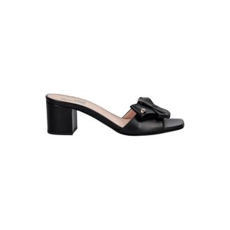 Love Moschino Muiltjes met hak - Dames - Schoenen - Zwart - Maat: 37 EU Leer