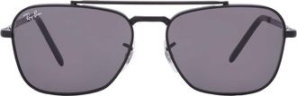 Ray-Ban Ray Ban New Caravan Dark Gray Square Unisex Sunglasses RB3636 002/B1 55
