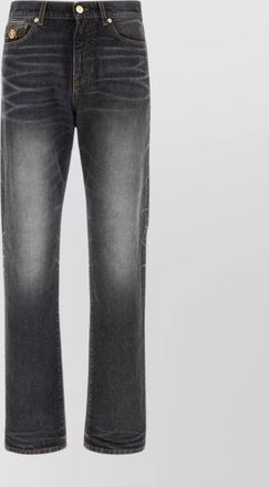 Versace denim straight-leg jeans