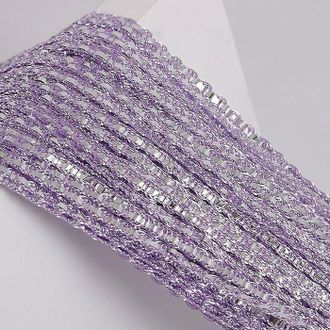 OEM Una Cortina Con Borlas De Cadena De Cuentas (morado Claro, 100x200 Cm)