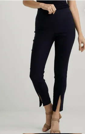 Joseph Ribkoff Front Splits Trousers In Navy