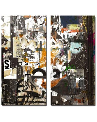 Ready2HangArt Abstract ABS III Wrapped Canvas Wall Art by Tristan Scott