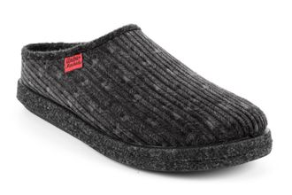 Andres Machado Unisex Home Slippers for Men & Women - Warm Winter Sliders - AM001 - Made of cotton - Anti-Slip rubber outsole - Grey - Size 11.5 UK Men/12 UK Women/E