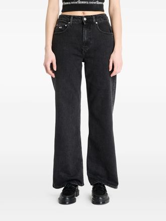 Tommy Jeans Mia straight jeans - Zwart