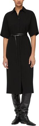 Lafayette 148 New York Plus Drop Shoulder Shirtdress