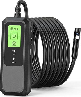 OEM C&aacute;mara Endosc&oacute;pica Con 8 Luces Led, Resistente Al Agua Hasta 1 M (ip67), C&aacute;mara De Inspecci&oacute;n De Tuber&iacute;as Compatible Con Wifi Y Tel&eacute;fono, Lente 2k, Co