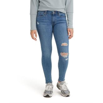 Levi's Womens 711 Mid Rise Skinny Jeans