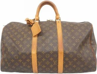 Louis Vuitton Vintage, unisex, Bruin, ONE Size, Pre-owned Vintage Weekendtas