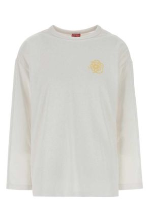 Kenzo White Cotton T-shirt