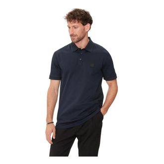 HUGO BOSS Tops, Heren, Blauw, S, Polo met korte mouwen