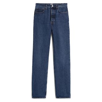 Toteme Classic Cut Denim Full Length Jeans - female - Tot&ecirc;Me - Straight Fit Jeans - Blue - W30 L32 - Jeans