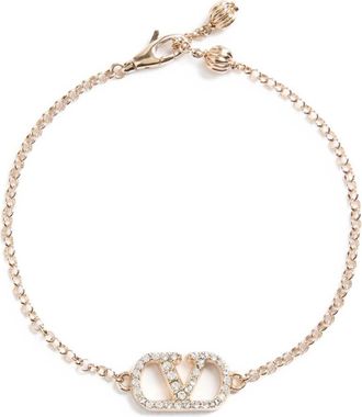 Valentino Garavani VLogo Signature Armband - Dames - Armbanden - Geel - S - Accessoires
